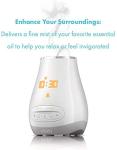 Homedics White Noise Machine with Essential Oil Diffuser