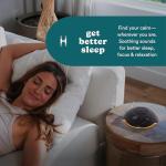 Homedics Portable Sound Machine with Night Light