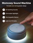 Momcozy Portable White Noise Machine for Sleep