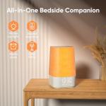 White Noise Sound Machine with Dimmable Night Light