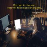 JUXLamp Sunrise Alarm Clock with Bright Light Therapy