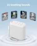 Travel Sound Machine with Rechargeable Battery & Sleep Sounds