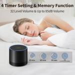 Mini Portable White Noise Machine with 30 Sounds
