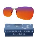 Orange Blue Light Glasses for Better Sleep Quality
