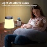 Sunrise Alarm Clock with White Noise & Light
