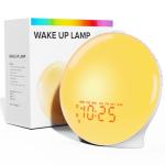 Sunrise Alarm Clock with Bluetooth Speaker and Sounds