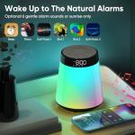 Sunrise Alarm Clock with White Noise & Light