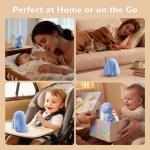 White Noise Sound Machine with Night Light and App