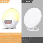 RICIAL Sunrise Alarm Clock with Wake Up Light