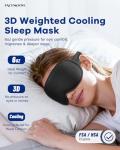 Cooling Gel Sleep Mask: Weighted Blackout Eye Mask