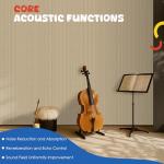 5 Pack Self-Adhesive Acoustic Wall Panels
