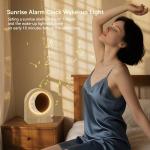 Sunrise Alarm Clock with Dimmable Moon Lamp
