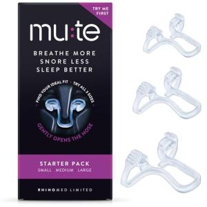 Mute Nasal Dilator Snoring Solution Starter Pack