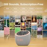 Smart White Noise Machine with Custom Sounds