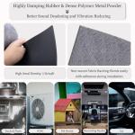 TroyStudio Soundproof Vinyl Barrier Sheet, 1 x 8 Feet