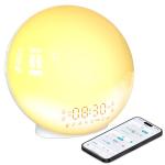 Smart Wake Up Light with Alarm and Nature Sounds