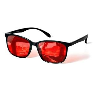TIJN Blue Light Blocking Sleep Glasses with Red Lenses
