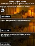 Amber Sleep Light Bulbs with Remote Control (4 Pack)