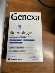 Genexa Sleepology: Natural Melatonin-Free Sleep Aid