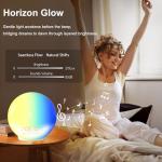 Smart Wake Up Light with Alarm and Nature Sounds