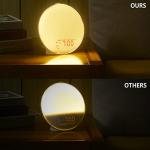 Sunrise Alarm Clock with Bluetooth Speaker and Sounds
