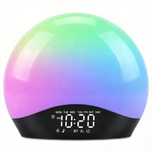 Sunrise Alarm Clock with Sounds and Colors