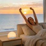 Sunrise Alarm Clock with White Noise & Sleep Aids