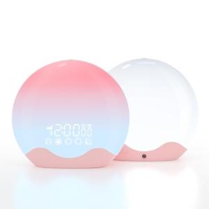 Wake Up Light Alarm Clock with Therapy Light