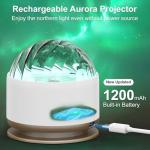 HUMIIEYE Aurora Night Light Projector with 16 Colors