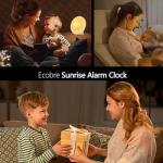 Sunrise Alarm Clock with Bluetooth Speaker and Sounds