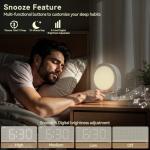 Vivilumens Sunrise Alarm Clock with Sound Machine