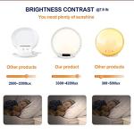 JUXLamp Sunrise Light Therapy Alarm Clock