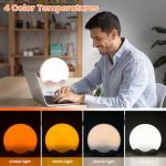 Wake Up Light Alarm Clock with Therapy Light
