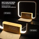 Sunrise Alarm Clock with Wireless Charging & Sound