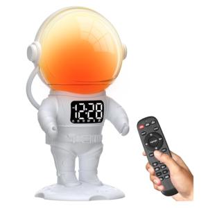 Astronaut Sunrise Alarm Clock & White Noise Machine
