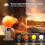 Astronaut Sunrise Alarm Clock & White Noise Machine