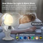 Astronaut Sunrise Alarm Clock & White Noise Machine