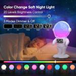 Astronaut Sunrise Alarm Clock & White Noise Machine