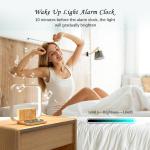 Toiysyy Sunrise Alarm Clock with Wireless Charger