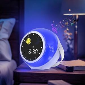 Kids Sunrise Alarm Clock with White Noise & Light