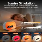 White Noise Machine & Sunrise Alarm Clock Combo