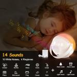 Kids Sunrise Alarm Clock with White Noise & Light