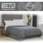 Cooling Weighted Blanket for Adults - 20lbs Grey