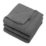 Cooling Weighted Blanket for Adults - 20lbs Grey