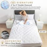 Aricove 15 lbs Cooling Bamboo Weighted Blanket