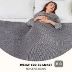 L'AGRATY 60"x80" 15lbs Weighted Cooling Blanket