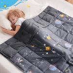 anfie Kids Weighted Blanket, 5lbs Cooling Throw