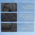 Topcee 20 lbs Cooling Weighted Blanket for Adults