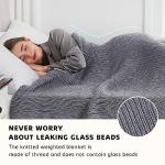 L'AGRATY 60"x80" 15lbs Weighted Cooling Blanket