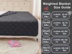 Cooling Weighted Blanket for Kids - 5 lb Plush